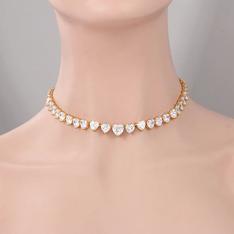 Heart Tennis Chains