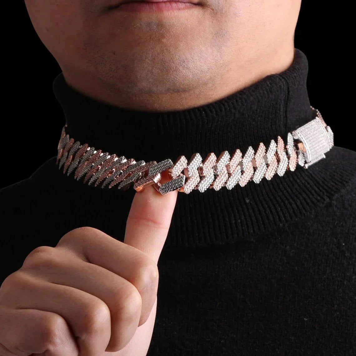 Two Tone Cuban Chains